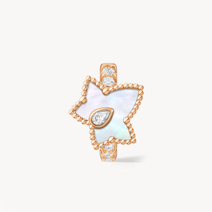 [New In] Mother of Pearl Bead Huggie Earrings