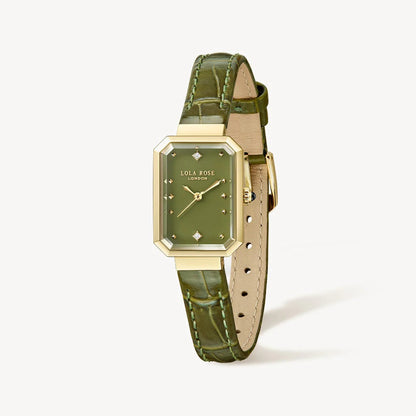 Set Ms. Lola Watches Quartzite Jade + White Opal + Green Onyx