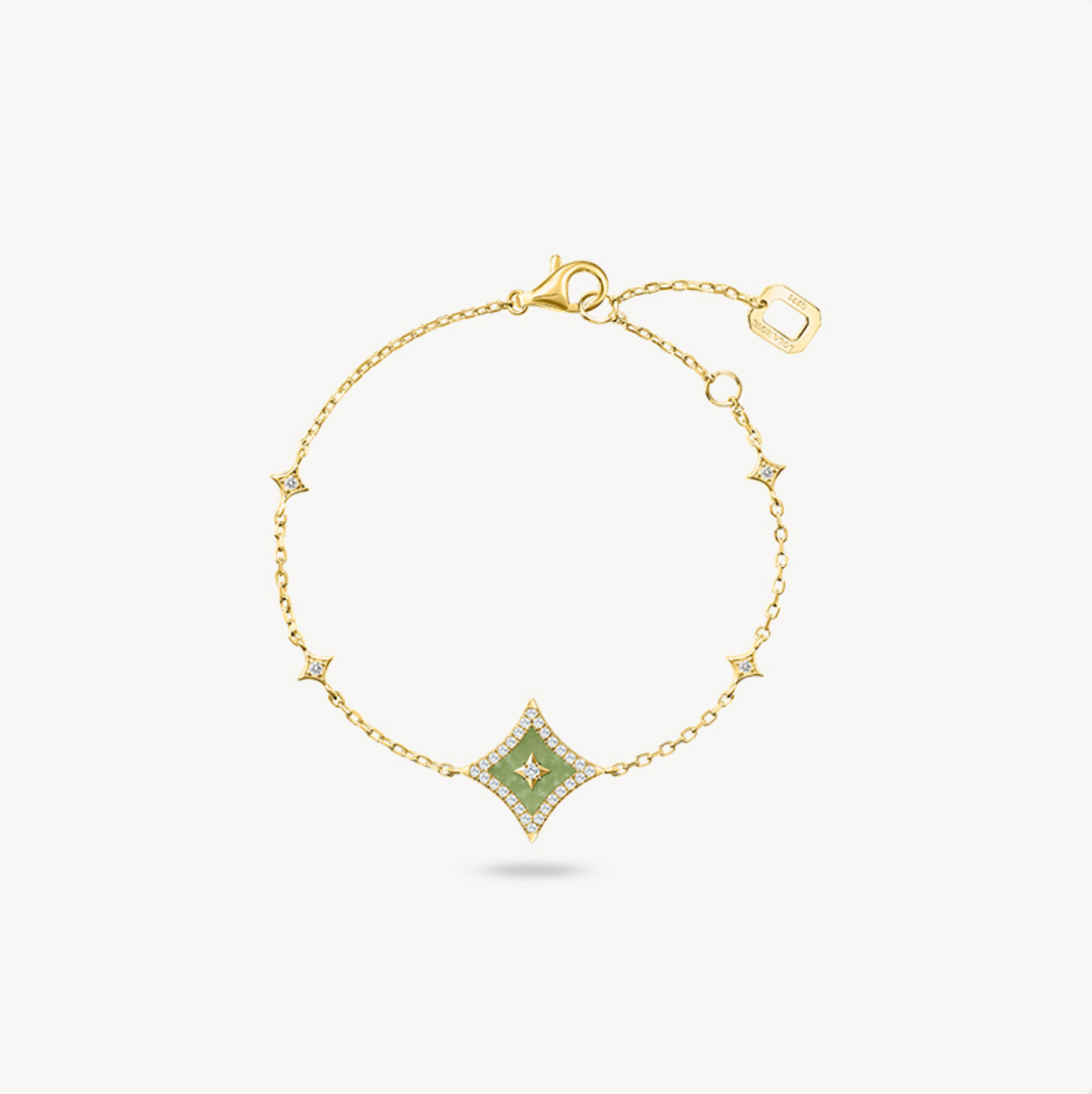 Ms. Lola Green Onyx Watch & Aventurine Starlight Bracelet Gift Set